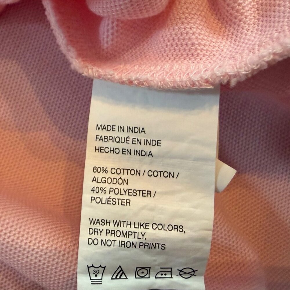 IZOD Polo - Light Pink Size 3XLT - Picture 5 of 5